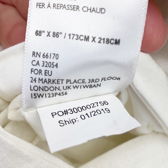 SOLD Anthro Vineet Bahl Embroidered Romula Duvet - Picture 11 of 12